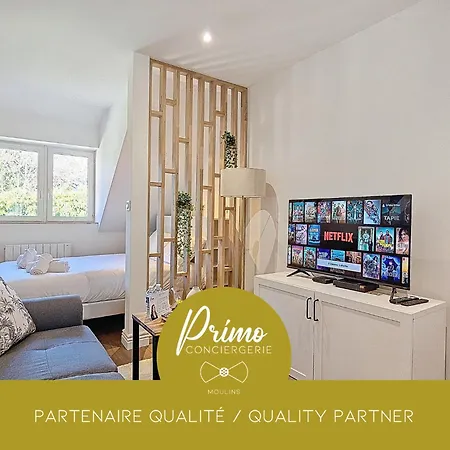 L'eiffel Entre Centre-ville Et Parc Expo, Avec Services Premium By Primo C0nciergerie Apartment Moulins (Allier)